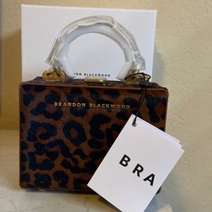 Brandon Blackwood leopard mini trunk